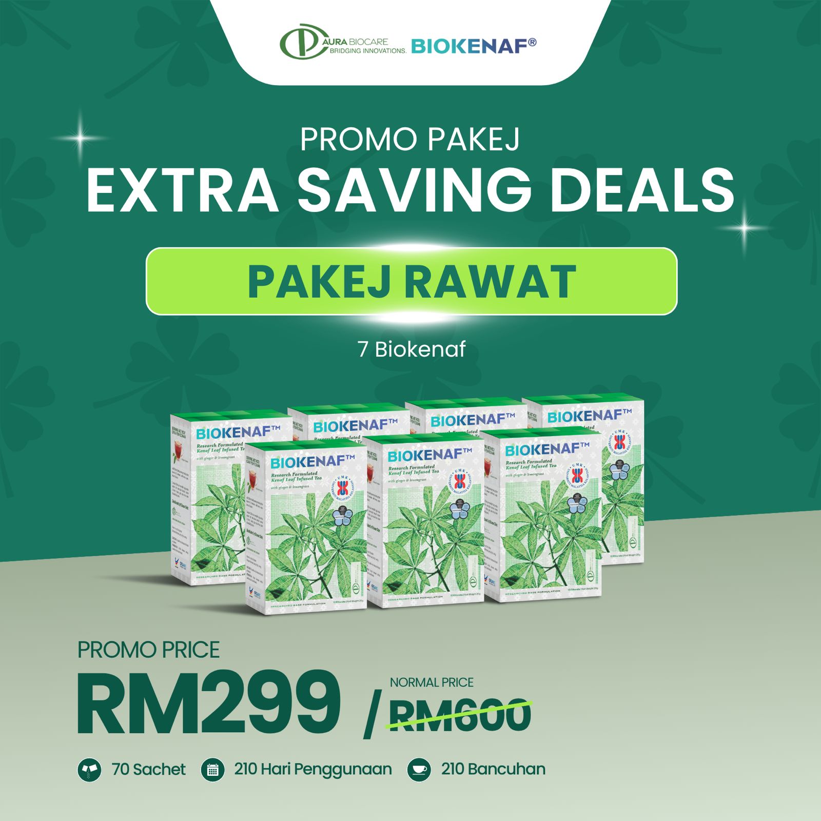 Pakej Rawat (4 Kotak)